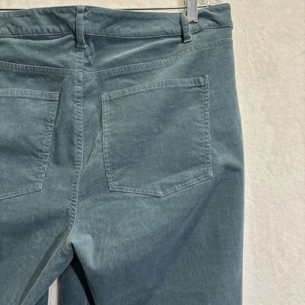 Talbots Teal Straight Leg Pants - Picture 7 of 12